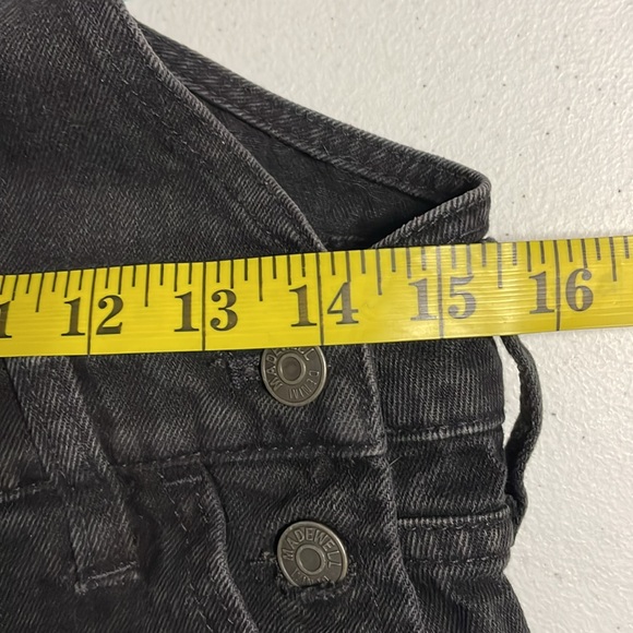 Madwell Adirondack Short Overalls in Washed Black Size Small - Picture 7 of 9